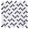 Andova Tiles SAMPLE-Velmo 1 in. x 1.25 in. Glass Mosaic Wall Tile SAM-ANDVEL1017 - alternate 7